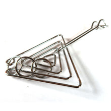 Load image into Gallery viewer, Spiral triangle - wire puzzle