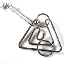 Load image into Gallery viewer, Spiral trapeze - wire puzzle