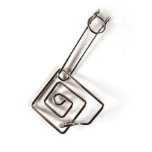 Load image into Gallery viewer, Spiral square - wire puzzle