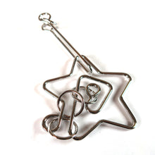 Load image into Gallery viewer, Spiral star - wire puzzle