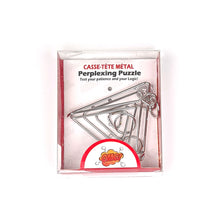 Load image into Gallery viewer, Spiral triangle - wire puzzle