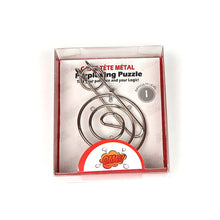 Load image into Gallery viewer, Spiral circle - wire puzzle