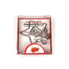 Load image into Gallery viewer, Spiral star - wire puzzle